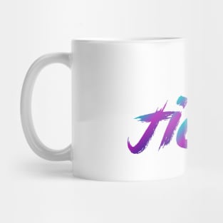 Jiggy 90s Slang With 90s Colors Mug